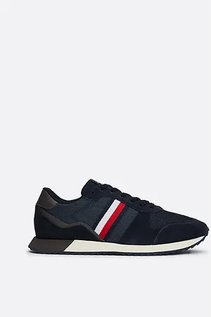 Tommy Hilfiger Sneakers running con mix di texture