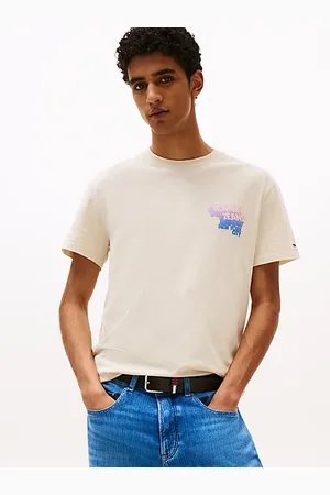 Tommy Hilfiger T-shirt con logo 3D e grafica sul retro