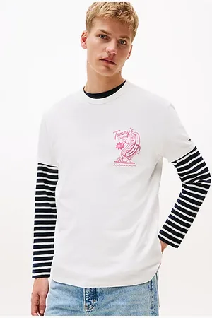 Tommy Hilfiger T-shirt con stampa sul retro