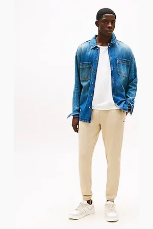 Tommy Hilfiger Joggers slim fit con bandierina ricamata