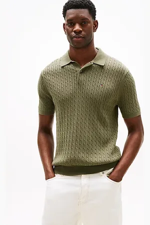 Tommy Hilfiger Polo regular fit in maglia intrecciata