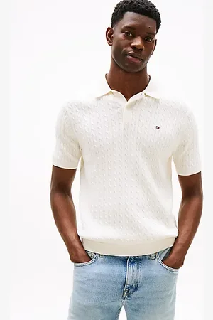 Tommy Hilfiger Polo regular fit in maglia intrecciata