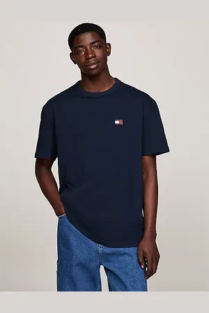 Tommy Hilfiger T-shirt con distintivo Tommy sul petto