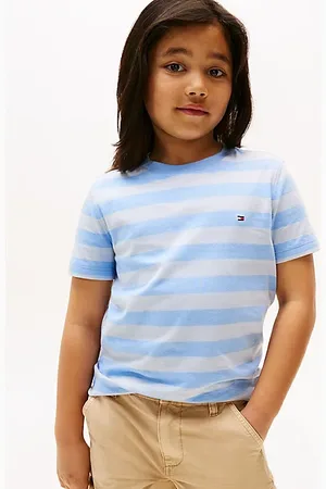 Tommy Hilfiger T-shirt con bandierina ricamata