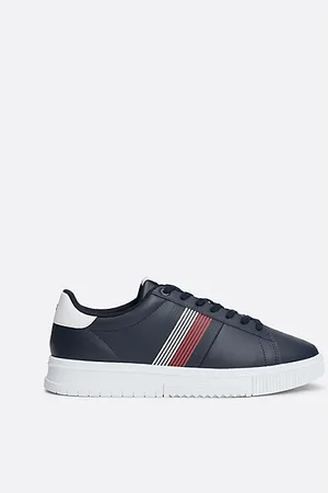 Tommy Hilfiger Sneakers in pelle con retro a contrasto