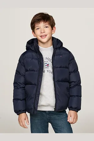 Tommy Hilfiger Piumino relaxed fit con cappuccio
