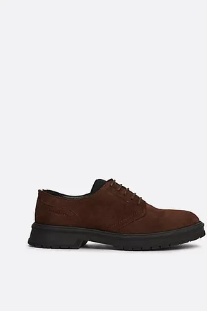 Tommy Hilfiger Scarpe Derby stringate in camoscio