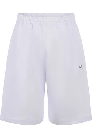 Msgm Shorts in felpa di cotone