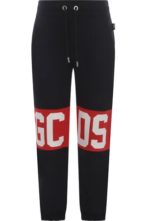 GCDS Pantaloni "Bande Logo"