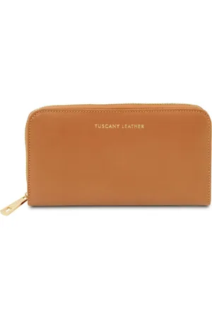 Tuscany Leather Esclusivo portafogli in pelle zip around
