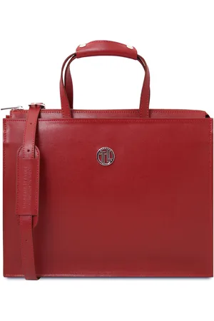 Tuscany Leather Borsa da lavoro in pelle Saffiano da donna 3 scomparti