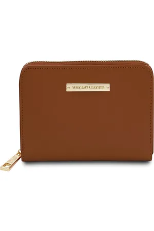 Tuscany Leather Esclusivo portafogli in pelle zip around
