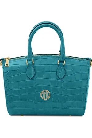 Tuscany Leather Bauletto in pelle stampa cocco