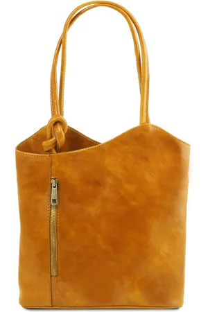 Tuscany Leather Borsa donna in pelle convertibile a zaino