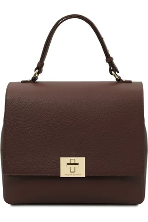 Tuscany Leather Borsa a mano in pelle convertibile a zaino