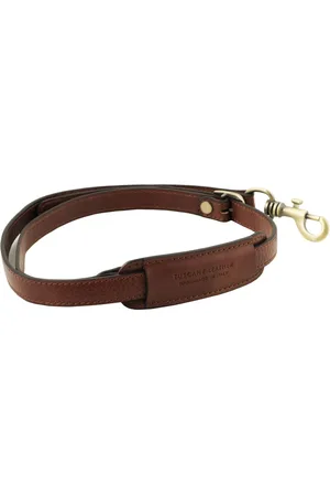 Tuscany Leather Tracolla in pelle regolabile per cartelle