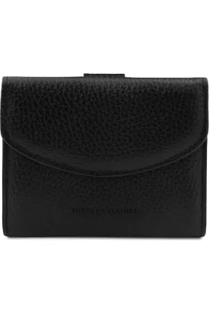 Tuscany Leather Esclusivo portafoglio da donna 3 ante con portaspiccioli in pelle