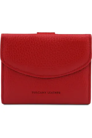 Tuscany Leather Esclusivo portafoglio da donna 3 ante con portaspiccioli in pelle