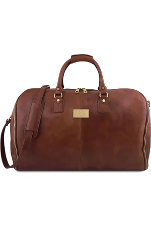 Tuscany Leather Borsone da viaggio/Porta abiti in pelle