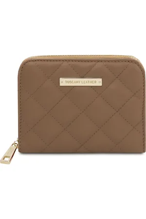 Tuscany Leather Esclusivo portafogli in pelle morbida zip around