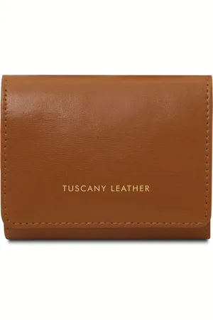 Tuscany Leather Esclusivo portafogli in pelle Misura piccola