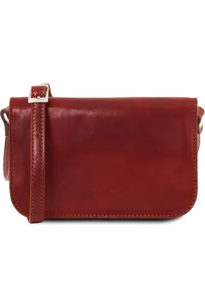Tuscany Leather Tracollina in pelle con pattella