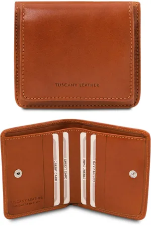 Tuscany Leather Esclusivo portafogli in pelle con portamonete
