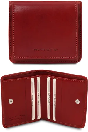 Tuscany Leather Esclusivo portafogli in pelle con portamonete