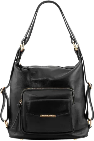 Tuscany Leather Borsa donna in pelle convertibile a zaino