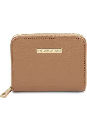 Tuscany Leather Esclusivo portafogli in pelle zip around