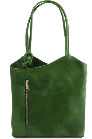 Tuscany Leather Borsa donna in pelle convertibile a zaino
