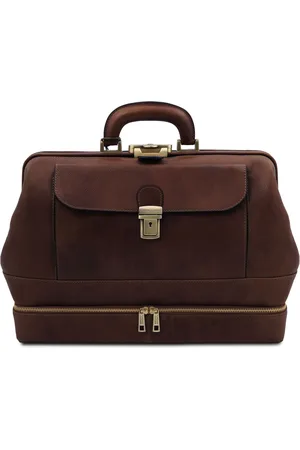 Tuscany Leather Esclusiva borsa medico in pelle con doppio fondo