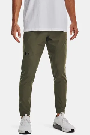 Under Armour Pantaloni Unstoppable Tapered da uomo Marine OD