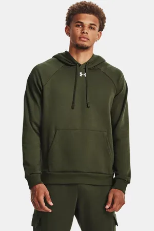 Under Armour Felpa con cappuccio Rival Fleece da uomo Marine OD