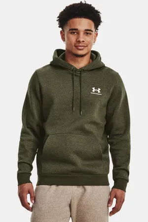 Under Armour Felpa con cappuccio Icon Fleece da uomo Marine OD