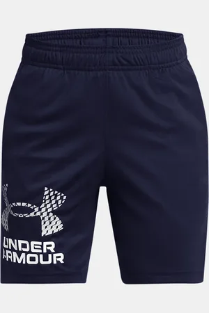 Under Armour Shorts Tech™ Logo da ragazzo Midnight Marino