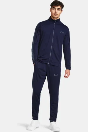 Under Armour Tuta Rival Knit da uomo Midnight Marino