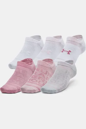 Under Armour Calze Essential No-Show unisex - Confezione da 6 paia Elixir
