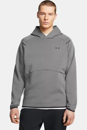Under Armour Felpa con cappuccio Unstoppable Fleece da uomo Castlerock