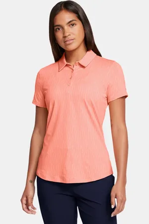 Under Armour Polo Playoff 3.0 Digi Jacqrd da donna Flare