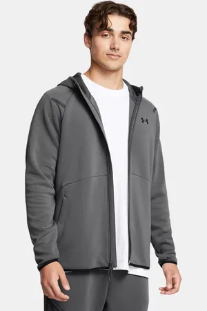 Under Armour Felpa con cappuccio Unstoppable Fleece Full-Zip da uomo Castlerock