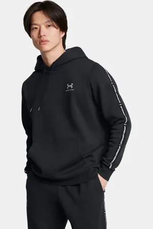 Under Armour Felpa con cappuccio Icon Fleece Taping da uomo