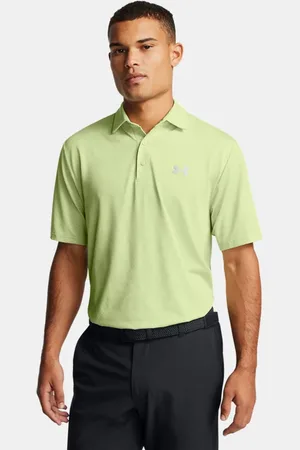 Under Armour Polo Playoff 3.0 Check Jacqrd da uomo Retro
