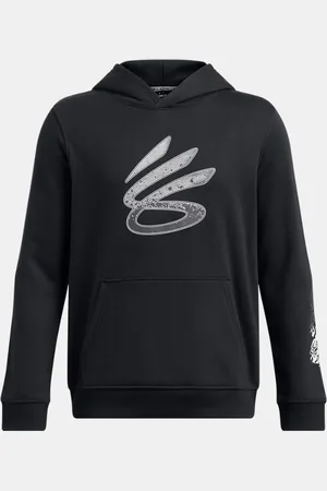 Under Armour Felpa con cappuccio Curry Splash da ragazzo