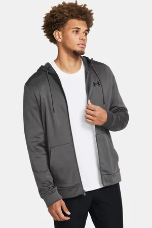 Under Armour Felpa con cappuccio Armour Fleece® Full Zip da uomo Castlerock
