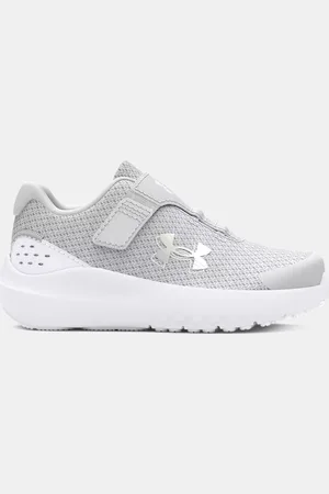 Under Armour Scarpe da corsa Infant Surge 4 AC da ragazza Halo