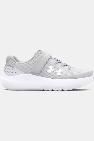 Under Armour Scarpe da corsa Pre-School Surge 4 AC da ragazza Halo
