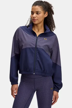 Under Armour Giacca Rival Stretch Woven Holiday da donna Midnight Marino