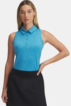 Under Armour Polo senza maniche Playoff da donna Ether