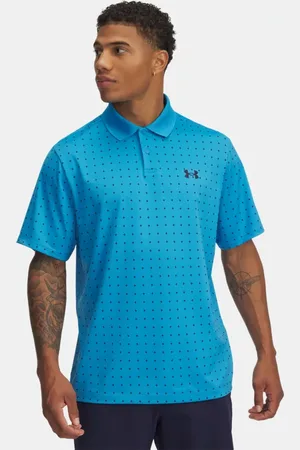 Under Armour Polo Matchplay Printed da uomo Ether